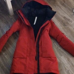lululemon athletica Red Puffer Jacket